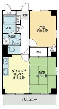 フィネスＴの物件間取画像